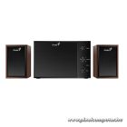 Genius Hangszóró 2.1 - SW-2.1 350 Wood (3.5mm Jack, Wood)