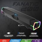 Spirit of Gamer Hangszóró 2.0 - Fanatic 200 (Multiplatform, Bluetooth/USB, fekete)