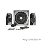 Trust Hangszóró 2.1 - Tytan Fekete (60W RMS; ERP II; hangerőszabályzó; 3,5mm jack; 230V tápcsatlakozó)