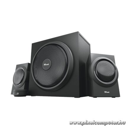 Trust Hangszóró 2.1 - Yuri (60W RMS; hangerőszabályzó; 3,5mm jack; 230V tápcsatlakozó)