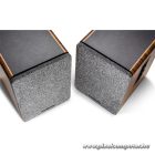 WaveMaster Hangszóró 2.0 - BASE (30W RMS, Bluetooth, RCA, Barna fa és szürke)