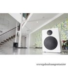 WaveMaster Hangszóró 2.0 - CUBE NEO White (50W RMS, Bluetooth, 3,5mm jack, RCA, Toslink, Távírányító, Fehér)