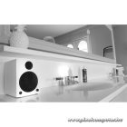 WaveMaster Hangszóró 2.0 - CUBE NEO White (50W RMS, Bluetooth, 3,5mm jack, RCA, Toslink, Távírányító, Fehér)