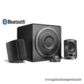   WaveMaster Hangszóró 2.1 - MOODY BT (65W RMS, Fa mélynyomó, Bluetooth, 3,5mm jack, RCA, Fekete)