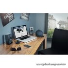 WaveMaster Hangszóró 2.1 - MX3+ BT (50W RMS, Fa mélynyomó, Bluetooth, 3,5mm jack, RCA, Fekete)