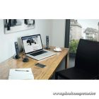 WaveMaster Hangszóró 2.1 - STAX BT (46W RMS, Fa mélynyomó, Bluetooth, 3,5mm jack, RCA, Fekete)