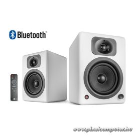   WaveMaster Hangszóró 2.0 - TWO NEO White (60W RMS, Bluetooth, 3,5mm jack, RCA, Toslink, USB-Audio, Távírányító, Fehér)