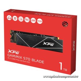   ADATA SSD 1TB - XPG GAMMIX S70 BLADE (3D, M.2 PCIe Gen 4x4, r:7400 MB/s, w:5500 MB/s, PS5 Ready)