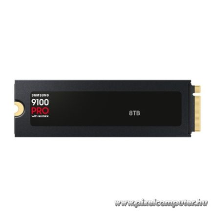 Samsung SSD 8TB - MZ-VAP8T0CW (9100 PRO, hűtőbordás, PCIe 5.0, NVMe 2.0, 8TB)
