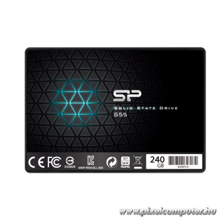 Silicon Power SSD - 240GB S55 2,5" (TLC, r:550 MB/s; w:450 MB/s)