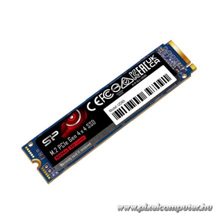 Silicon Power SSD - 500GB UD85 (r:3600MB/s; w:2400 MB/s, NVMe 1.4 támogatás, M.2 PCIe Gen 4x4)