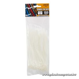 Vezeték kötegelő - 05412 (150x2,5mm, fehér, 100db-os)