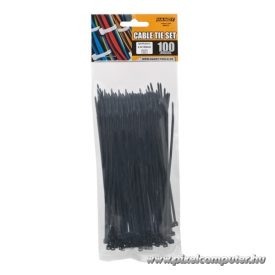 Vezeték kötegelő - 05413 (150x2,5mm, fekete, 100db-os)