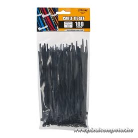 Vezeték kötegelő - 05415 (150x3,6mm, fekete, 100db-os)