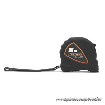 Handy Mérőszalag - 10158 (8m, övcsipesz, csuklópánt)