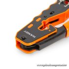 Handy Krimpelő-, blankoló-, vágófogó - átmenő csatlakozókhoz - 10181 (8P)