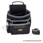 Handy szerszámtartó táska - 10250 (derékövvel, Fekete)