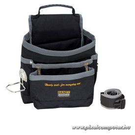 Handy szerszámtartó táska - 10250 (derékövvel, Fekete)