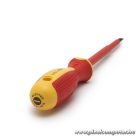 Handy Csavarhúzó - 10563 (lapos, 5,5, 125mm, 1000V-ig szigetelt, mágneses fej)