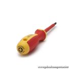 Handy Csavarhúzó - 10571 (PZ1, 80mm, 1000V-ig szigetelt, mágneses fej)