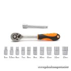 Handy Dugókulcs készlet - 10857A (12 db-os, 1/4",  5-13 mm)