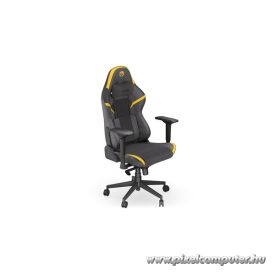   Endorfy Gaming szék - Scrim YL (PU bőr, 120 kg, sárga-fekete)