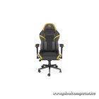 Endorfy Gaming szék - Scrim YL (PU bőr, 120 kg, sárga-fekete)