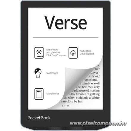 POCKETBOOK VERSE PB629 e-könyv-olvasó (kék)