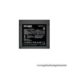 DeepCool Tápegység 400W - PF400 (80 Plus, Aktív PFC, 12cm )