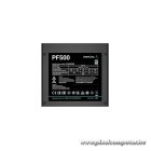 DeepCool Tápegység 500W - PF500 (80 Plus, Aktív PFC, 12cm )