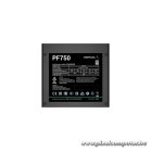 DeepCool Tápegység 750W - PF750 (80 Plus, Aktív PFC, 12cm )