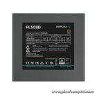 DeepCool Tápegység 550W - PL550-D (80 Plus Bronze, ATX3.0, Aktív PFC, 12cm )