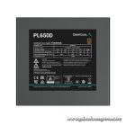 DeepCool Tápegység 650W - PL650-D (80 Plus Bronze, ATX3.0, Aktív PFC, 12cm )