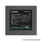 DeepCool Tápegység 800W - PL800-D (80 Plus Bronze, ATX3.0, Aktív PFC, 12cm )