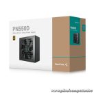 DeepCool Tápegység 550W - PN550-D (80 Plus Gold, ATX3.1, PCI-E 5.1, Aktív PFC, 12cm)