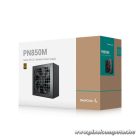 DeepCool Tápegység 850W - PN850-M (80 Plus Gold, ATX3.1, PCI-E 5.1, Aktív PFC, Full moduláris, 12cm)
