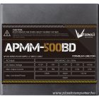 Formula Tápegység 500W - APMM-500BD (80 Plus Bronze, ATX3.1/PCIe 5.1, Aktív PFC, 12cm)