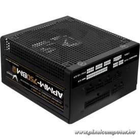   Formula Tápegység 750W - APMM-750BM (80 Plus Bronze, ATX3.1/PCIe 5.1, Aktív PFC, 14cm, Full Moduláris)