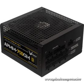  Formula Tápegység 750W - APMM-750GM (80 Plus Gold, ATX3.1/PCIe 5.1, Aktív PFC, 14cm, Full Moduláris)