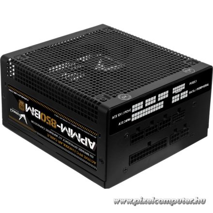 Formula Tápegység 850W - APMM-850BM (80 Plus Bronze, ATX3.1/PCIe 5.1, Aktív PFC, 14cm, Full Moduláris)