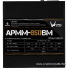 Formula Tápegység 850W - APMM-850BM (80 Plus Bronze, ATX3.1/PCIe 5.1, Aktív PFC, 14cm, Full Moduláris)