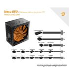 NJOY Tápegység 650W - Nexo 650 (80 Plus Gold, Aktív PFC, 12cm)