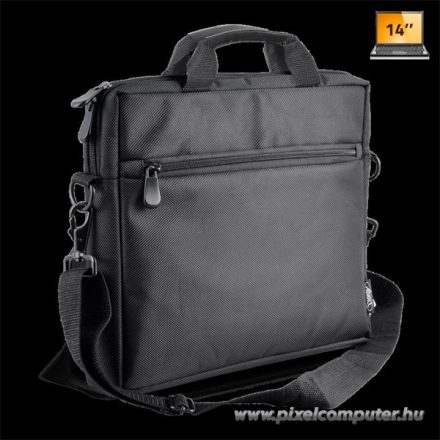 Advance Notebook táska - FIRSTLINE 14" (Max.: 14", vállpánt, fekete)