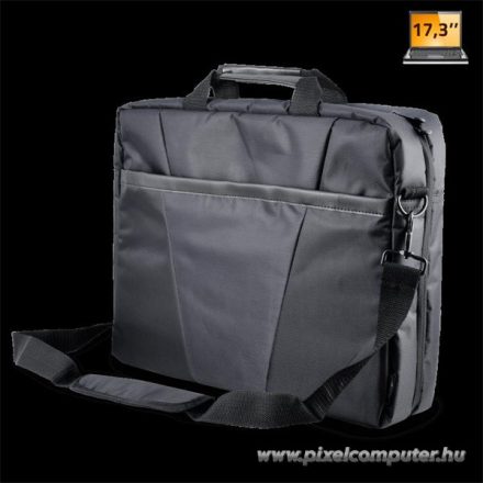 Advance Notebook táska - BASICLINE 17,3" (Max.: 17,3", vállpánt, fekete)