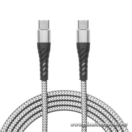 Delight kábel - Type-C - Type-C  2A, 1m, fehér