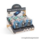 Delight kábel - Iphone Lightning töltőkábel, 2m, színes