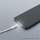 Delight kábel - Iphone Lightning töltőkábel, 1m, fehér