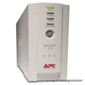 APC szünetmentes 500VA - BK500EI (4x C13, Off-Line, USB)