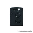 Conceptronic Szünetmentes  850VA - ZEUS02ES (2x Schuko, line-interaktív, RJ45 vonalvédelem, USB, fekete)