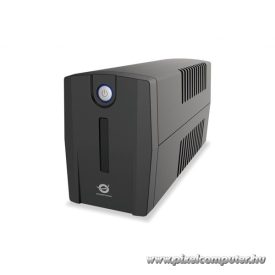   Conceptronic Szünetmentes  1000VA - ZEUS07E (4x IEC C13, line-interaktív, RJ45 vonalvédelem, HID USB, fekete)